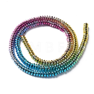 Electroplate Non-magnetic Synthetic Hematite Beads Strands G-N337-05-1