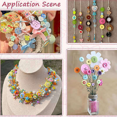 100G Plastic Buttons BUTT-SP0001-24-1