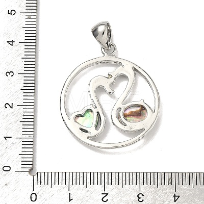 Natural Shell Pendants SSHEL-XCP0001-12-1