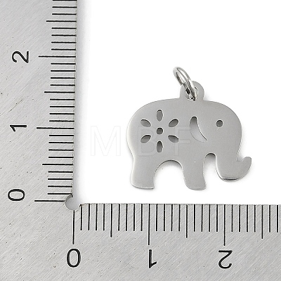 Non-Tarnish 304 Stainless Steel Pendants STAS-L279-028P-1