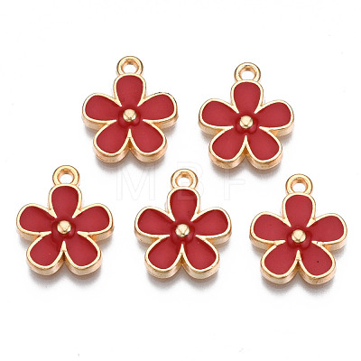 Alloy Enamel Pendants ENAM-Q446-007-RS-1