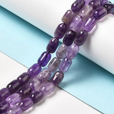 Natural Amethyst Beads Strands G-G980-20-1