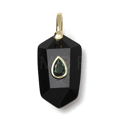 Natural Obsidian Pendants GG-CBA5FCC-01G-04-1