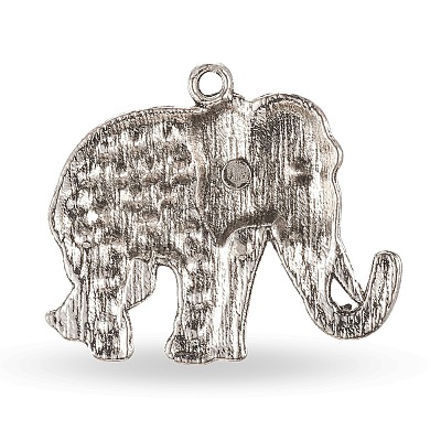 Tibetan Style Alloy Rhinestone Big Pendants LS-ALRI-L048-37AS-1