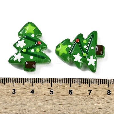 Christmas Theme Handmade Lampwork Beads LAMP-I027-07G-1