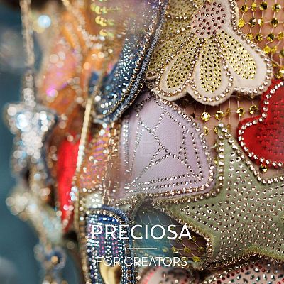 Preciosa® MAXIMA Crystal Round Stones LS-Y-PRC-RBSS45-30340-1