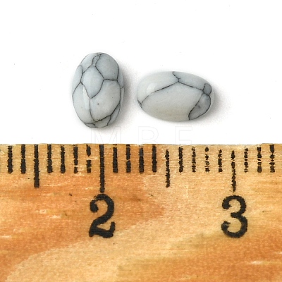 Synthetic Howlite Cabochons G-A094-01A-45-1