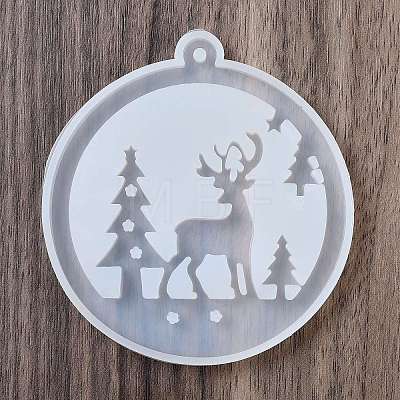 Christmas Silicone Pendant Molds SIL-U003-02B-1