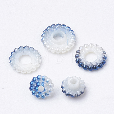 Imitation Pearl Acrylic Beads OACR-T004-10mm-01-1