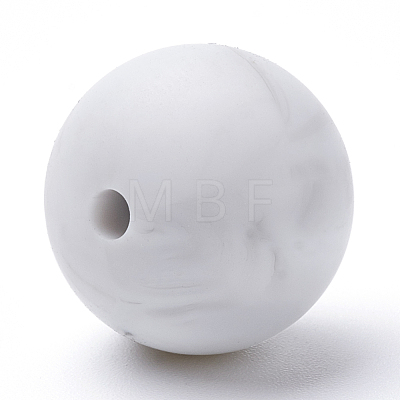 Food Grade Eco-Friendly Silicone Focal Beads SIL-R008D-00-1