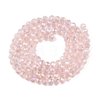 Electroplate Glass Beads Strands EGLA-A034-T10mm-B12-1