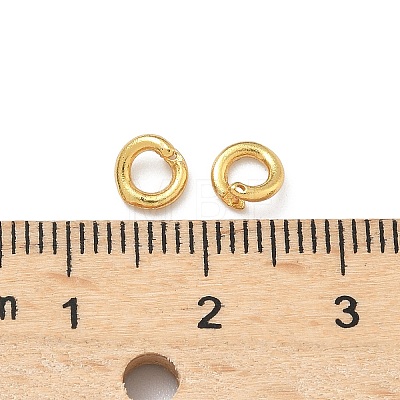 Brass Open Jump Rings KK-H532-43B-G-1