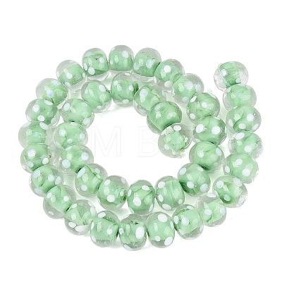 Handmade Lampwork Beads Strands LAMP-N037-05C-1