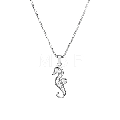Seahorse Pendant Necklaces GX9885-2-1