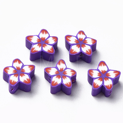 Handmade Polymer Clay Beads CLAY-N008-044J-1