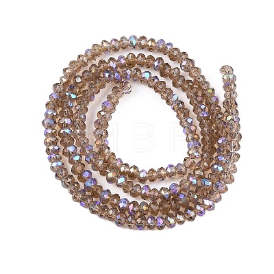 Electroplate Glass Beads Strands EGLA-A044-T1mm-L16-1