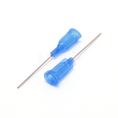 Plastic Fluid Precision Blunt Needle Dispense Tips TOOL-WH0140-18G-1