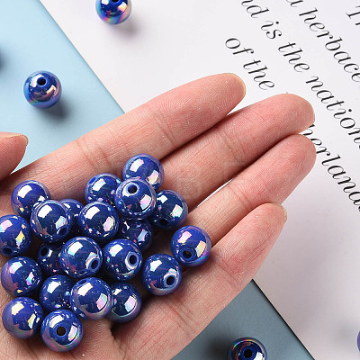 Opaque Acrylic Beads MACR-S370-D12mm-A36-1