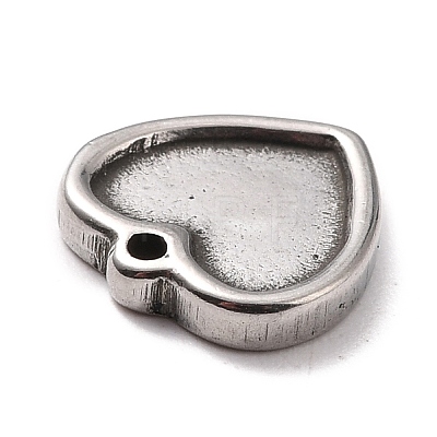 Non-Tarnish 304 Stainless Steel Charms Cabochons Settings X-STAS-B024-67P-1