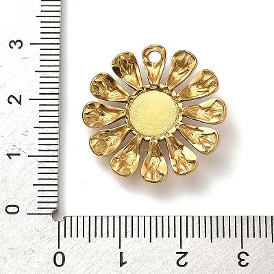 Opalite Flower Pendants STAS-R009-05G-03-1