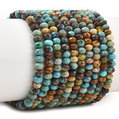 Natural Anhui Turquoise Beads Strands GG-CBA5BAE-B01-1