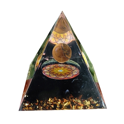 Orgonite Pyramid Resin Energy Generators PW-WG93778-01-1