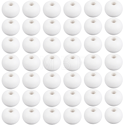 600Pcs Dyed Natural Wood Beads WOOD-PA0001-68A-1