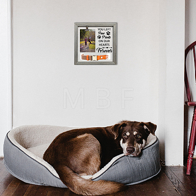 MDF Pet Photo Frames DIY-WH0525-002-1