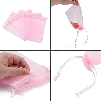 Organza Gift Bags with Drawstring LS-X-OP-R016-13x18cm-02-1