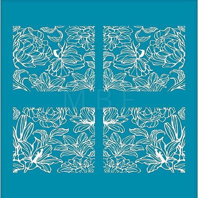 Silk Screen Printing Stencil DIY-WH0341-072-1