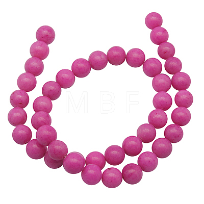 Natural Mashan Jade Beads Strands X-DJAD-8D-30-1