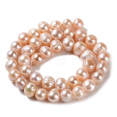 Natural Cultured Freshwater Pearl Beads Strands PEAR-E018-30-1