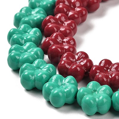 Synthetic Coral Dyed Beads Strands CORA-P008-06A-1
