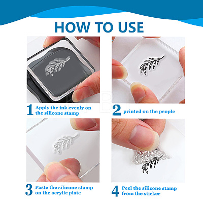 Custom PVC Plastic Clear Stamps DIY-WH0618-0115-1