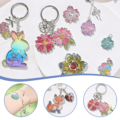 DIY Keychain Making Kits DIY-SP0002-65P-1