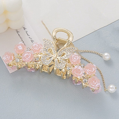 Resin Claw Hair Clips PW-WGE30D0-04-1