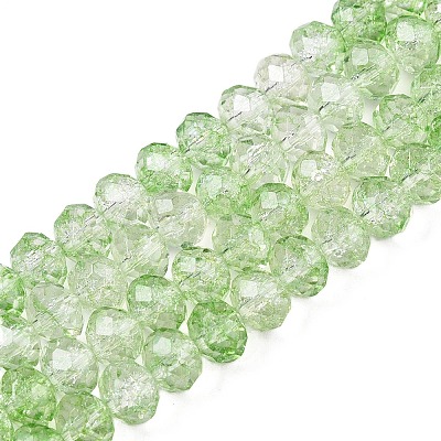 Transparent Glass Beads Strands X-GLAA-T023-4mm-A02-1