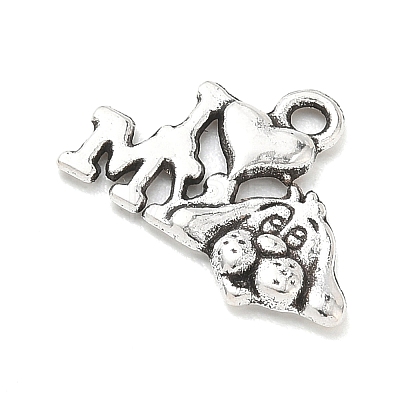Tibetan Style Alloy Pendants PALLOY-A037-03K-AS-1