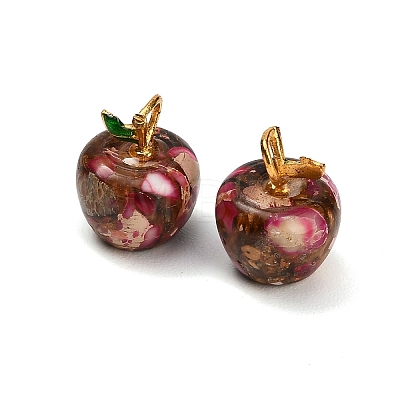 Dyed Synthetic Imperial Jasper Pendants GG-CBAA20A-07G-06-1