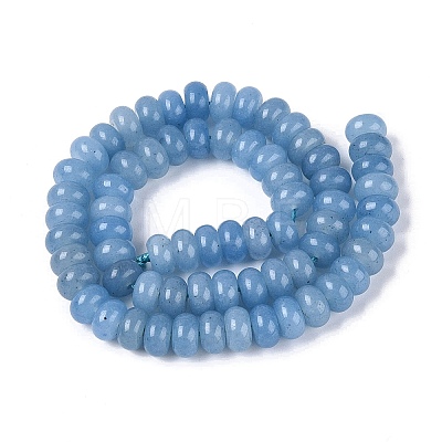 Natural White Jade Beads Strands G-Q613-01F-10-1