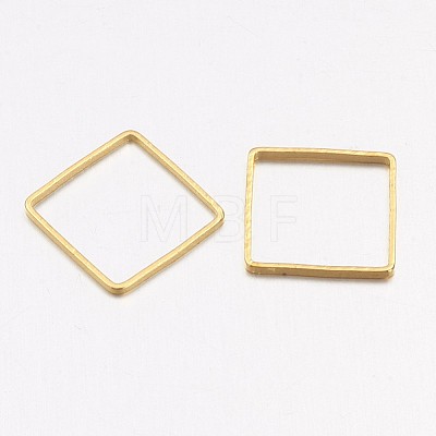Square Brass Linking Rings EC0308mm-G-1