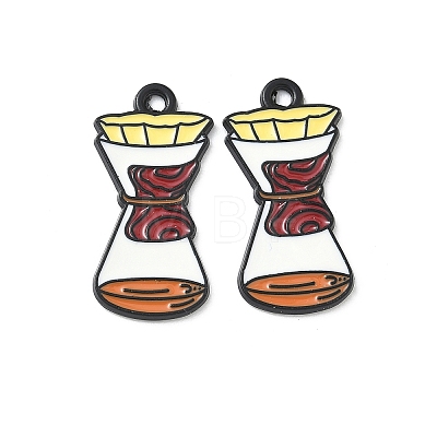 Alloy Enamel Pendants ENAM-D311-01A-EB-1