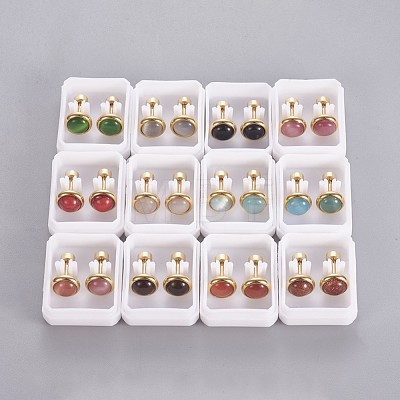 304 Stainless Steel Earlobe Plugs EJEW-F227-20G-A-1