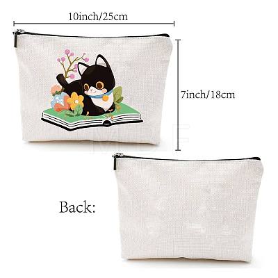 Polycotton Custom Canvas Storage Bags ABAG-WH0029-079-1