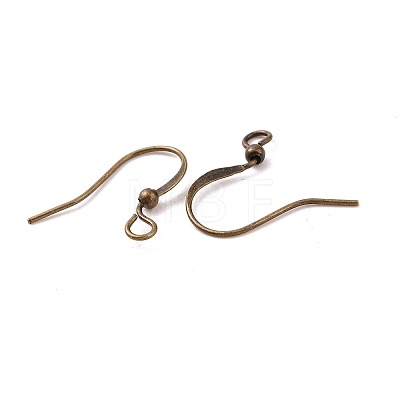 Brass French Earring Hooks KK-Q365-AB-NF-1