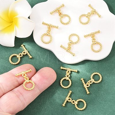 SHEGRACE Brass Toggle Clasps XGR0121G-156G-1