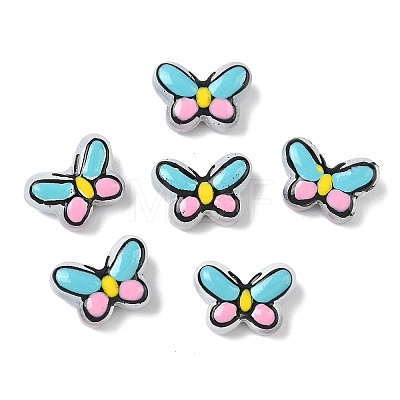Transparent Glass Enamel Beads LAMP-C023-02A-1