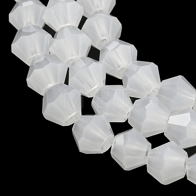 Imitation Jade Glass Beads Strands EGLA-A039-J4mm-D06-1