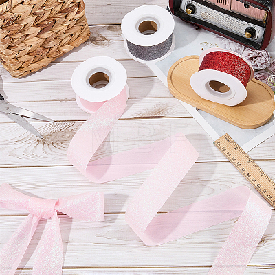 10 Yards Sparkle Polyester Ribbon OCOR-CY0004-10A-1