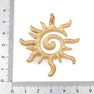 Ocean 304 Stainless Steel Pendants STAS-D377-02A-G-1